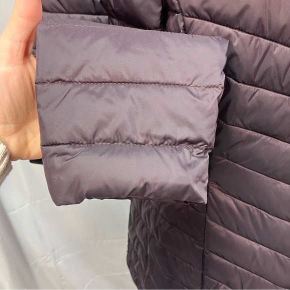 Old Navy Water Resistant Narrow Channel Packable Puffer Jacket Purple Small Tall - Picture 4 of 16